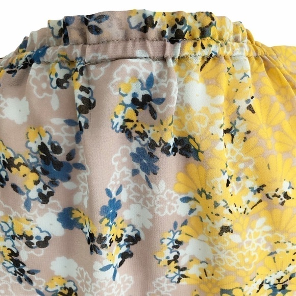 CAbi Sheer Floral Button Front Style 5221 Small - Picture 7 of 11